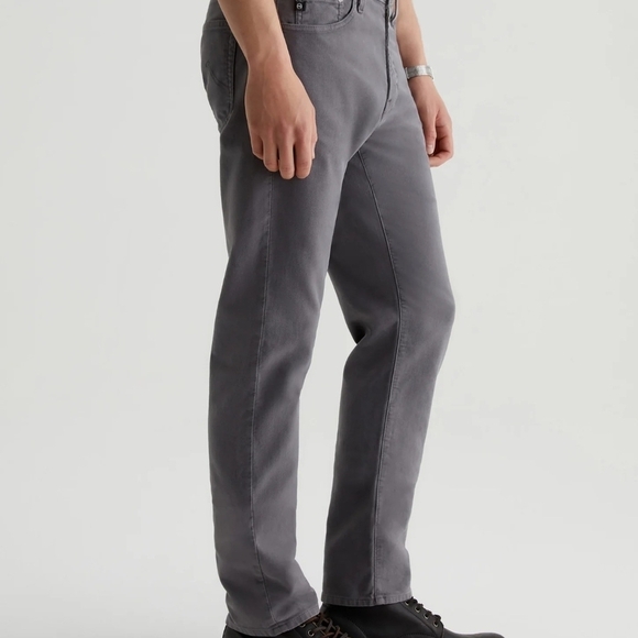 Ag Adriano Goldschmeid The Everett Slim Straight Gray Jeans - 36R - Picture 3 of 16